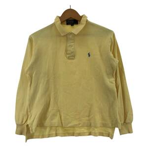 Polo by Ralph Lauren ポロバイラルフローレン ワンポイント　長袖 ポロシャツ size160/イエロー キッズ