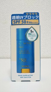 サイニック エンジョイスーパー アクティブエアリー サンスティック SPF50＋ PA＋＋＋＋ 15g 1個