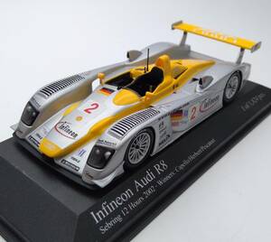 MINICHAMPS ミニチャンプス アウディ R8 2002 Sebring セブリング 優勝車 カペロ/ハーバート/ペスカトール #92 1/43 ミニカー