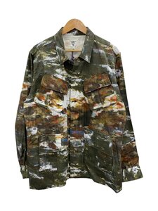 South2 West8(S2W8)◆ミリタリージャケット/M/コットン/KHK/カモフラ/be miller/Hunting Shirts