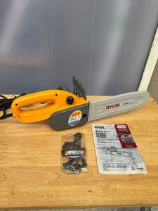 RYOBI リョービ チェーンソー 電動工具 電気チェンソー 超軽量 工具　K-1