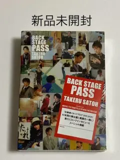 佐藤健　BACK STAGE PASS バックステージパス 新品未開封