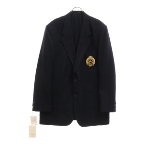 KYOU 24SS JEFF Uniform Cloth Blazer ジェフ ユニフォーム クロス ブレザージャケット ネイビー KU4SSMJKT04