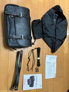 ヘンリービギンズ(Henly Begins) デイトナ バイク用 サイドバッグ 9L マフラー側対応 サドルバッグ DHS-1 プレーン 96906