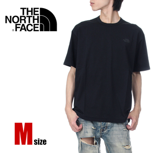 【新品】ノースフェイス Tシャツ M 黒 メンズ レディース THE NORTH FACE ロゴ 速乾 大きいサイズ ファッション ブランド NT32483