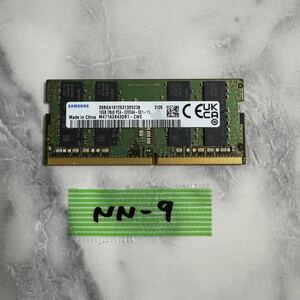 NN-9 激安 ノートPC メモリ SAMSUNG 16GB PC4-3200 動作品 同梱可能