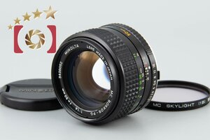 【中古】MINOLTA ミノルタ MC ROKKOR-PG 50mm f/1.4