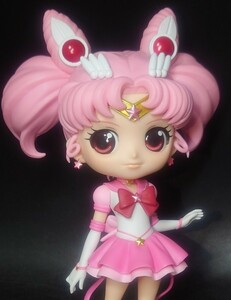 劇場版 美少女戦士セーラームーンCosmos Q posket-ETERNAL SAILOR CHIBI MOON- ちびうさ 塗装済み完成品 フィギュア 正規品 同梱歓迎