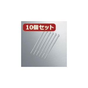 まとめ得 10個セット エレコム ケーブル結束バンド ホワイト 50本 ホワイト LD-T100WH50X10 x [2個] /l