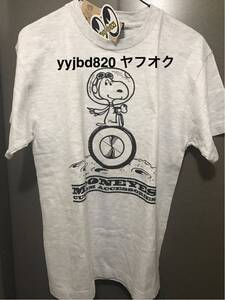 【即決・送料無料】　スヌーピー MOON EYES ／ Tシャツ（Mサイズ、グレー）PEANUTS