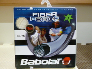 希少　バボラ　ファイバー　フォース　　BABOLAT　FIBER　RORCE　１３５/１５L　　新品 