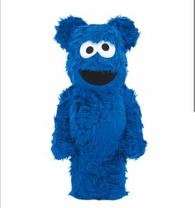 正規品　新品未開封 BE@RBRICK クッキーモンスター COOKIE MONSTER Costume Ver. 1000% ベアブリック　メディコムトイ ELMO bearbrick