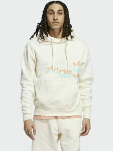 adidas originals パーカー H31325 adidasoriginals アディダストレフォイル アディダスオリジナルMサイズ オフホワイト トレフォイル 