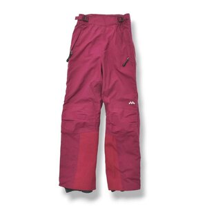 ♪美品 モンベル montbell スノー パンツ S パープル ゴアテックス GORE－TEX シンサレート Thinsulate スノボ スキー アウトドア ウェア♪