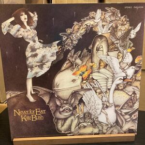 Kate Bush ケイト・ブッシュ【Never For Ever = 魔物語】KATE BUSH 美盤 EMS81336 Art Rock