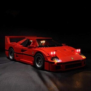 MOC LEGO レゴ クリエイター 10248 互換 フェラーリー Ferrari F40 LED ライト キット DL088