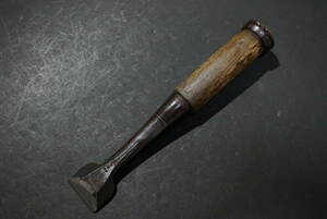 保17【送料無料】叩き鑿　狐　35.5mm　　japanese carpenter chisel nomi