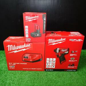 【未使用品(店頭展示品)】ミルウォーキー/Milwaukee コードレスインパクトドライバー M12 【岩槻店】