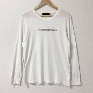 初期 UNDERCOVER FOR REBELS ロゴ ロンT ホワイト 白 アンダーカバー 長袖 カットソー Tee archive 1613