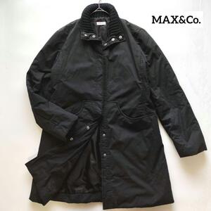 マックスアンドコー　MAX&Co.　中綿コート　リブスタンドカラー