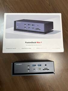 【超美品・送料無料】 iiVANKY FusionDock Max 1 Thunderbolt 4と互換性があります、20-in-1 Quad 6K@60