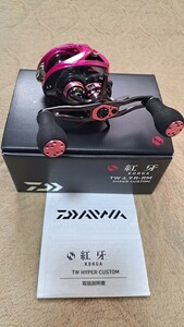 DAIWA ダイワ　紅牙TW4.9R-RMハイパーカスタム右ハンドル美品！瀬戸内タイラバ、ローギア