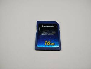 16MB　メガバイト　Panasonic SDカード　メモリーカード