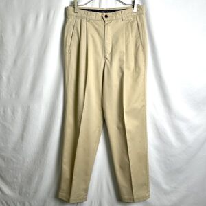 USA製 90s DOCKERS コットン 2タック チノ パンツ W30×L30 スラックス チノパン ドッカーズ リーバイス Levi