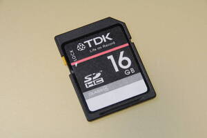 16GB SDHC カード TDK