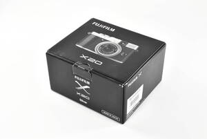 FUJIFILM フジフィルム X20 シルバー 空箱 送料無料 EF-TN-YO2337