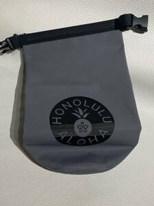 防水バッグ　ハワイ購入品　Honolulu ALOHA巾着袋 