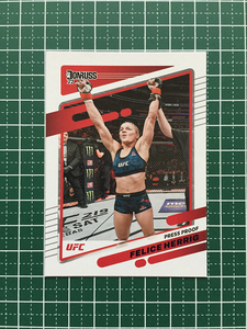 ★PANINI 2022 UFC DONRUSS #143 FELICE HERRIG［STRAWWEIGHT］ベースカード「BASE」PRESS PROOF PURPLE パラレル版★