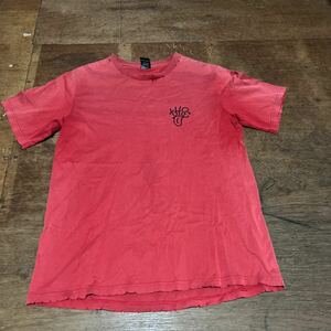 05aw 2005 NUMBER (N)INE ナンバーナイン　　 THE HIGH STREETS 期 ハイストリート グランジ 加工 Tシャツ サイズ 3