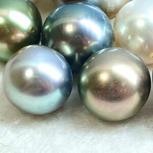 ●南洋黒蝶真珠おまとめ●o 50.1g/250.5ct ルース 裸石 宝石 ジュエリー jewelry Pearl パール w4B37