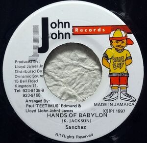 【Sanchez /Hands Of Babylon】 [♪ZG] [♪ZQ] (R6/10)