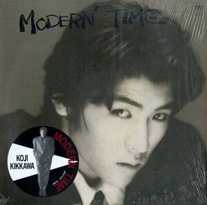 A00540930/LP/吉川晃司(COMPLEX)「Modern Time (1986年・SM28-5424・布袋寅泰・松武秀樹参加・シンセポップ・ニューウェイヴ)」