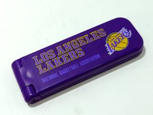 ネコポス LAKERS ほこりとり 手鏡 NBAグッズ　レイカーズ レトロ