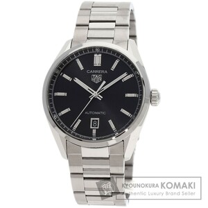 TAG HEUER タグホイヤー WBN2110.BA0639 カレラ キャリバー5 未使用品 腕時計 ステンレススチール SS メンズ 中古