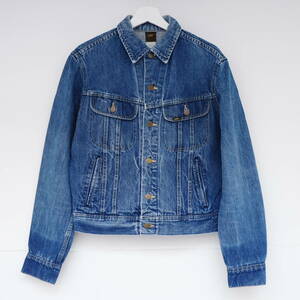 Lee riders denim jacket 40LONG MADE IN USA リー デニムジャケット GOOD FADE vintage