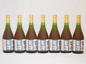 明利酒類 ブランデーと蜂蜜の梅香 百年梅酒 14度(茨木県) 720ml×7本