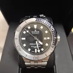 EDOX デルフィン 自動巻き腕時計 300m耐水