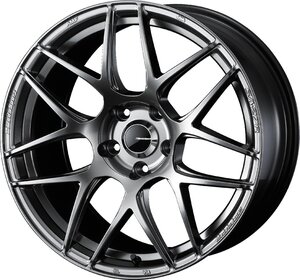 ウェッズスポーツ SA27R アルミホイール 1本 20X8.5J 5H 114.3 +38 プラチナシルバーブラック (PSB) / 20インチ WEDSSPORT SA27R