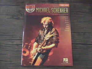 【ギタースコア：洋書】MICHAEL SCHENKER　／　マイケル・シェンカー　UFO　CD付（未使用）