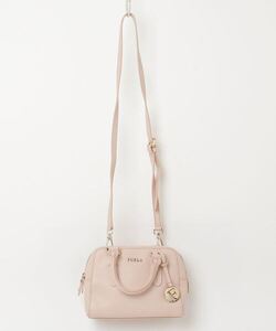 「FURLA」 ワンポイント2WAYバッグ - ピンク レディース