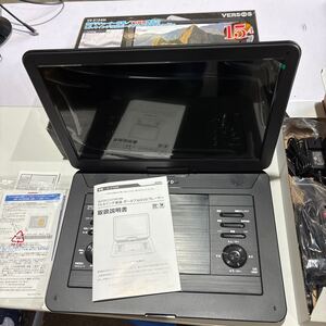 15.4インチ フルセグ ポータブルDVDプレーヤー VS-S154M 新品開封済み