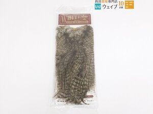 Whiting ホワイティング Coq de Leon コック・デ・レオン ブロンズサドルグリズリーパルド フライマテリアル 未使用品