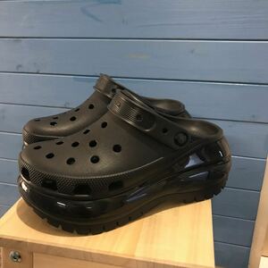 ◆クロックス crocs 美品超厚底メガ クラッシュ クロッグMEGA CRUSH CLOG人気23センチ◆