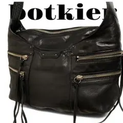 botkier ボトキエ レザー ブラック ショルダーバッグ  肩がけ