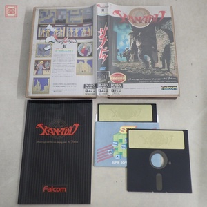 PC-8801mkIISR 5インチFD ザナドゥ XANADU ファルコム Falcom 箱説付【10