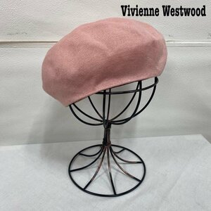 ヴィヴィアンウエストウッド Vivienne Westwood ベレー帽 オーブ ムーンバット M-S 帽子 帽子 - 桃 / ピンク ロゴ、文字